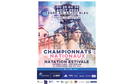 Championnats Nationaux Natation Estivale 2026